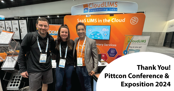 CloudLIMS Showcased Its Next-Generation LIMS for Analytical Labs at Pittcon 2024