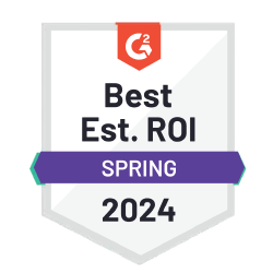 CloudLIMS Awarded Best Est. ROI Spring 2024