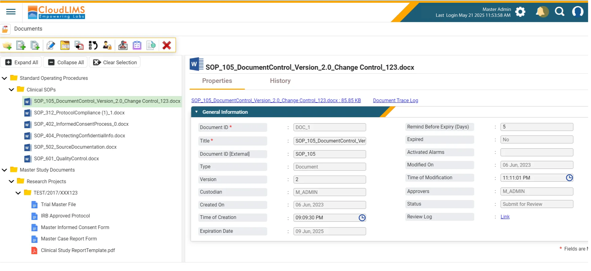 Manage Documents Manage Documents